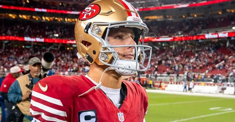 49ers’ Brock Purdy misses practice, DB leaves early with injury