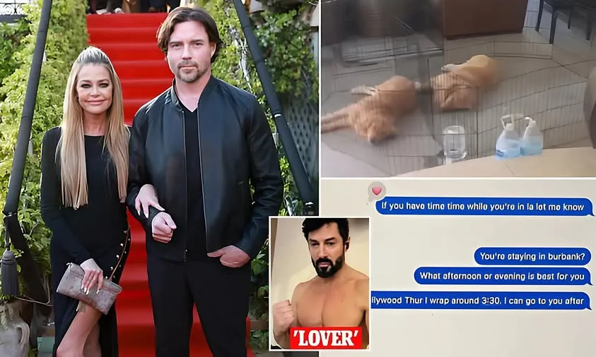 Denise Richards's estranged husband Aaron Phypers lifts lid on her alleged affair with Marine lover and insane home life