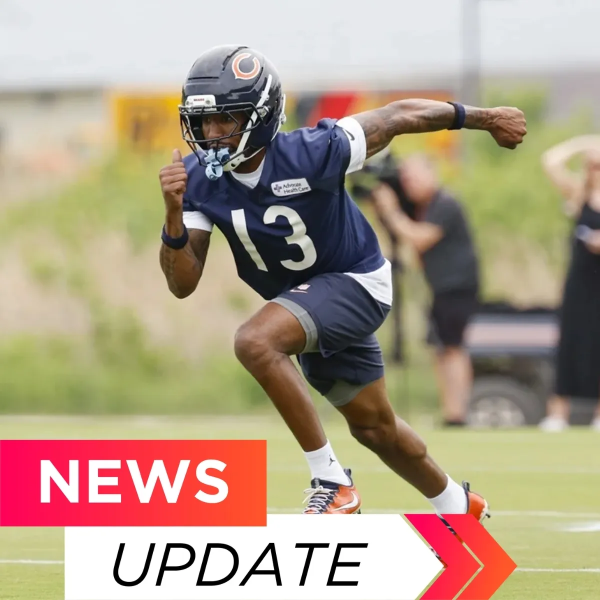 Unexpected WR Emerging for Bears in Camp: ‘Ben Johnson Knows Him Well’