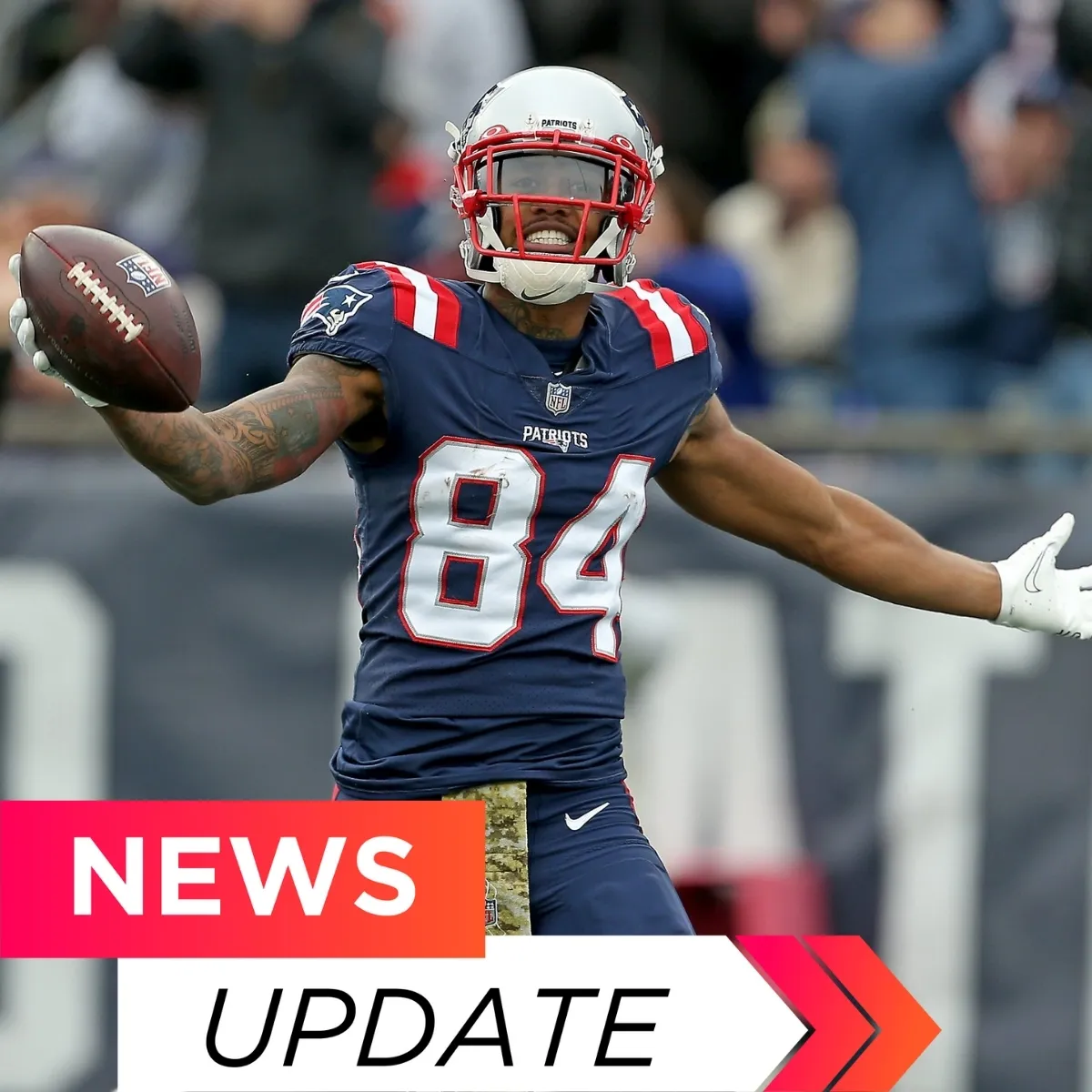 Patriots’ Veteran Kendrick Bourne Getting Phased Out Of Lineup