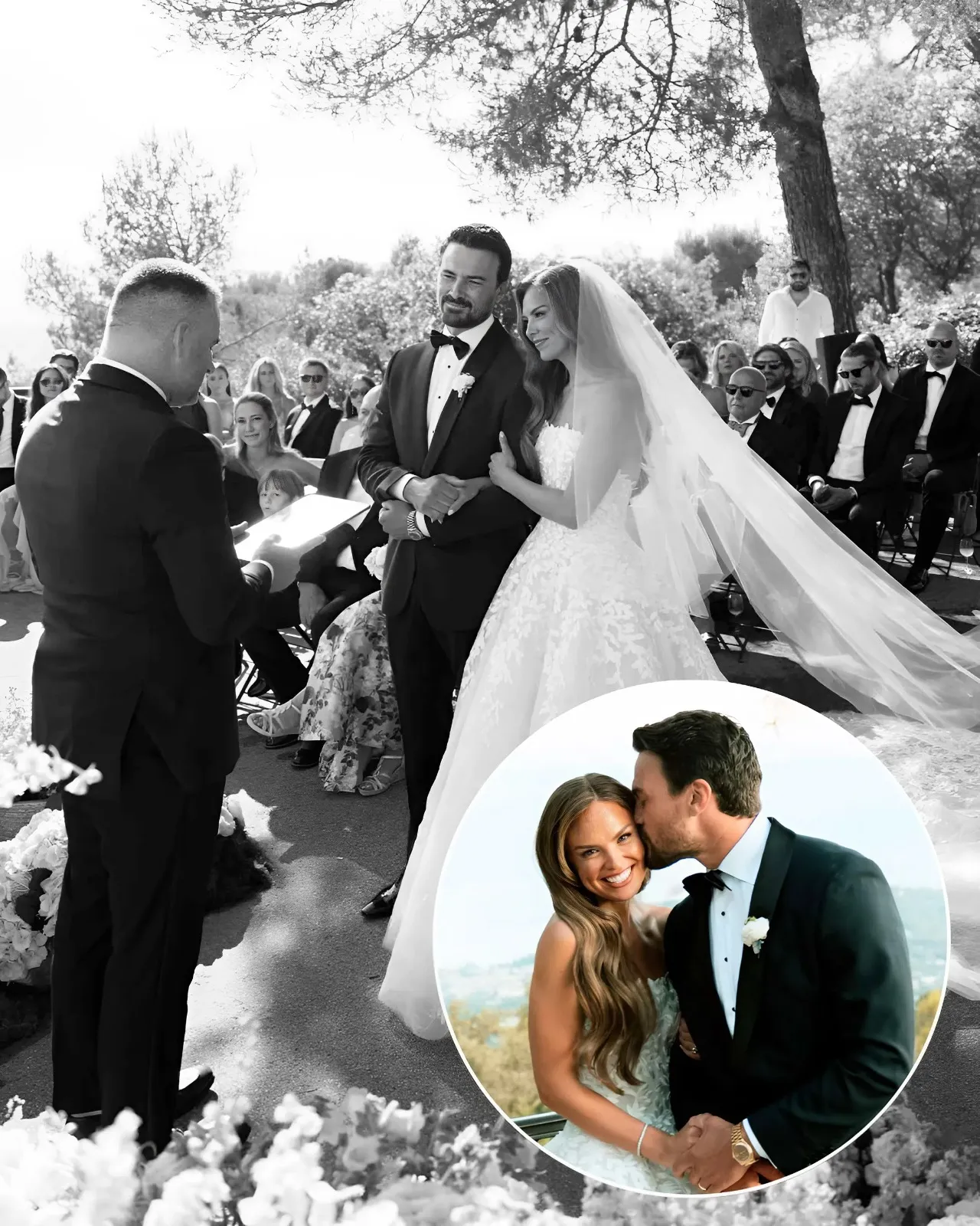 “I Finally Found My Forever”: Hannah Brown and Adam Woolard Say ‘I Do’ in an Intimate Coastal Wedding in France
