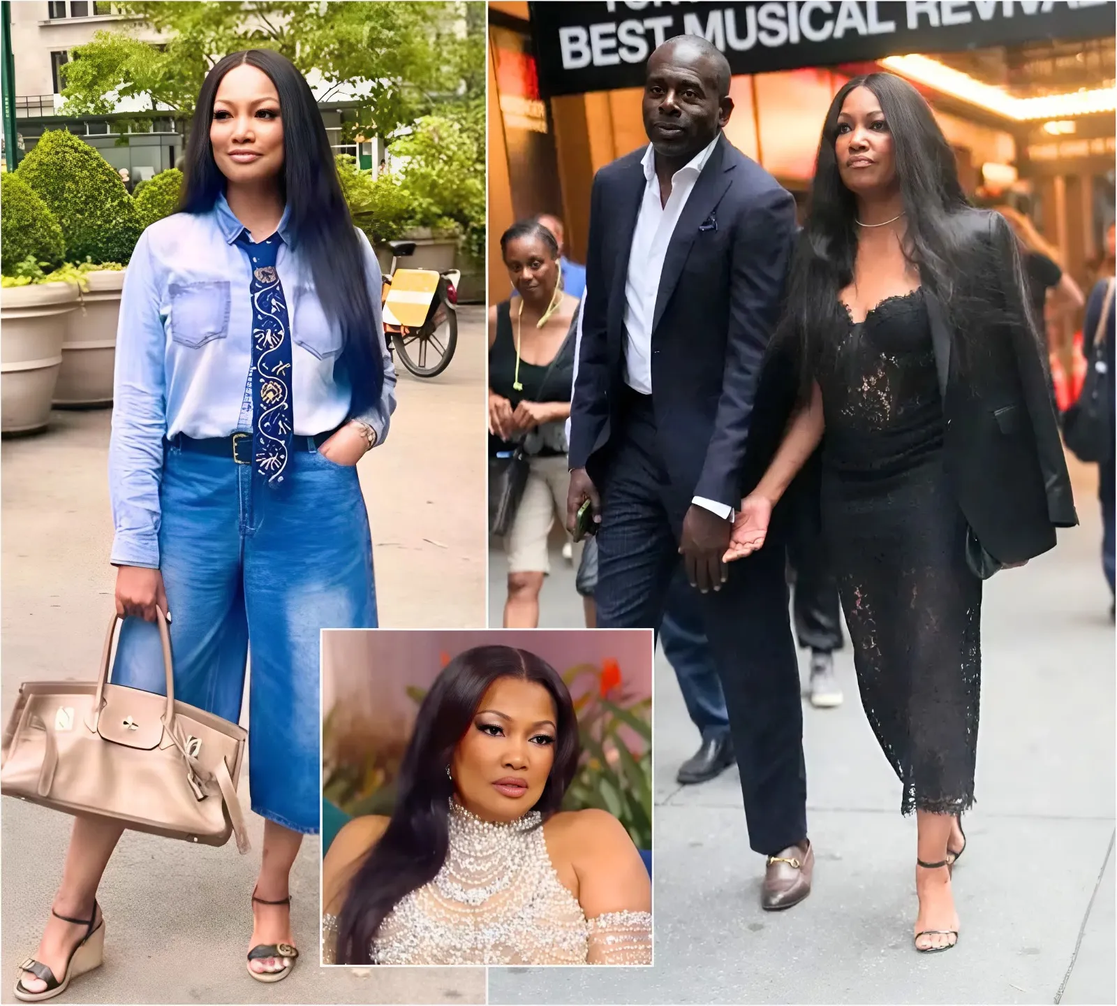 Garcelle Beauvais debuts new romance with CEO Earl Robinson at theater date in New York City
