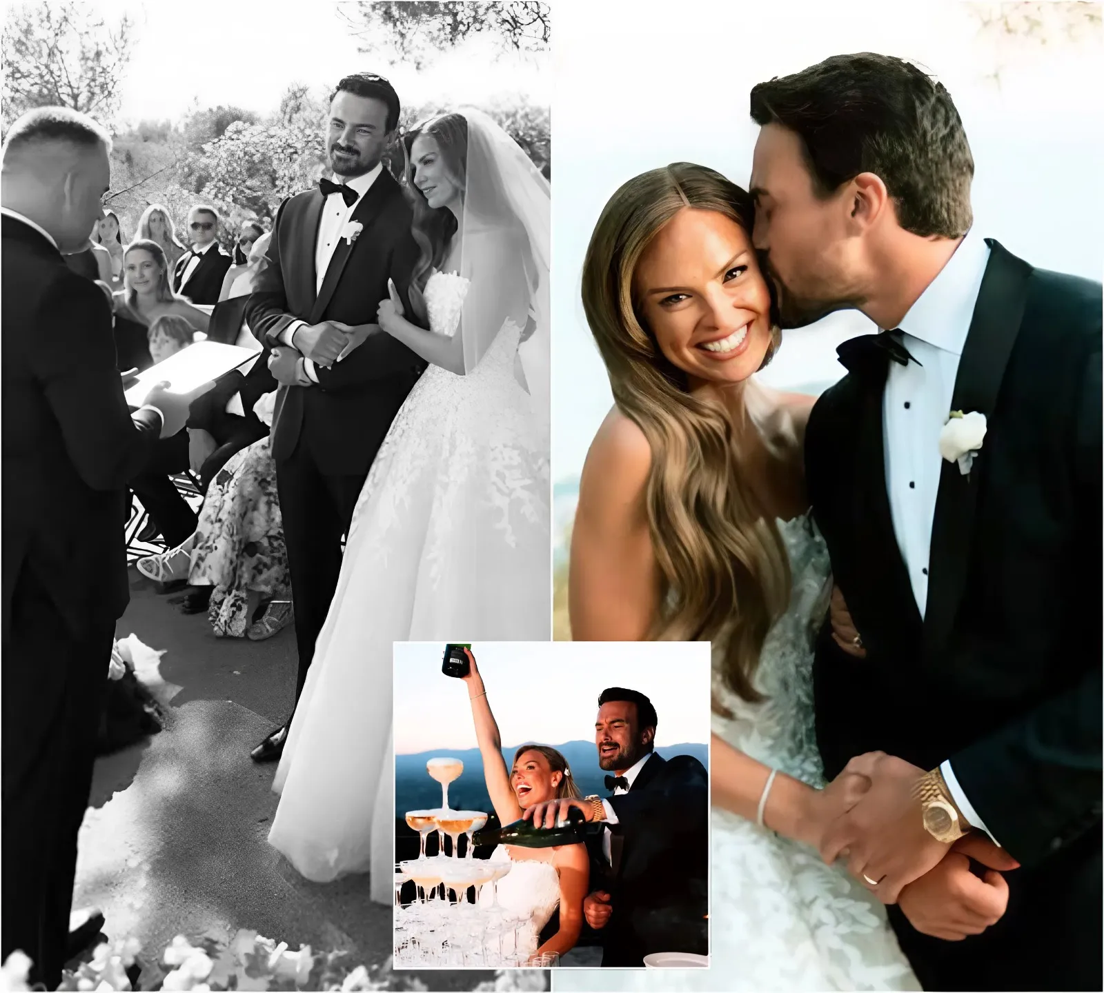 “She Finally Found the Love She Deserved”: Hannah Brown and Adam Woolard Tie the Knot in a Breathtaking French Wedding After 4-Year Journey from Fame, Pain, to Forever