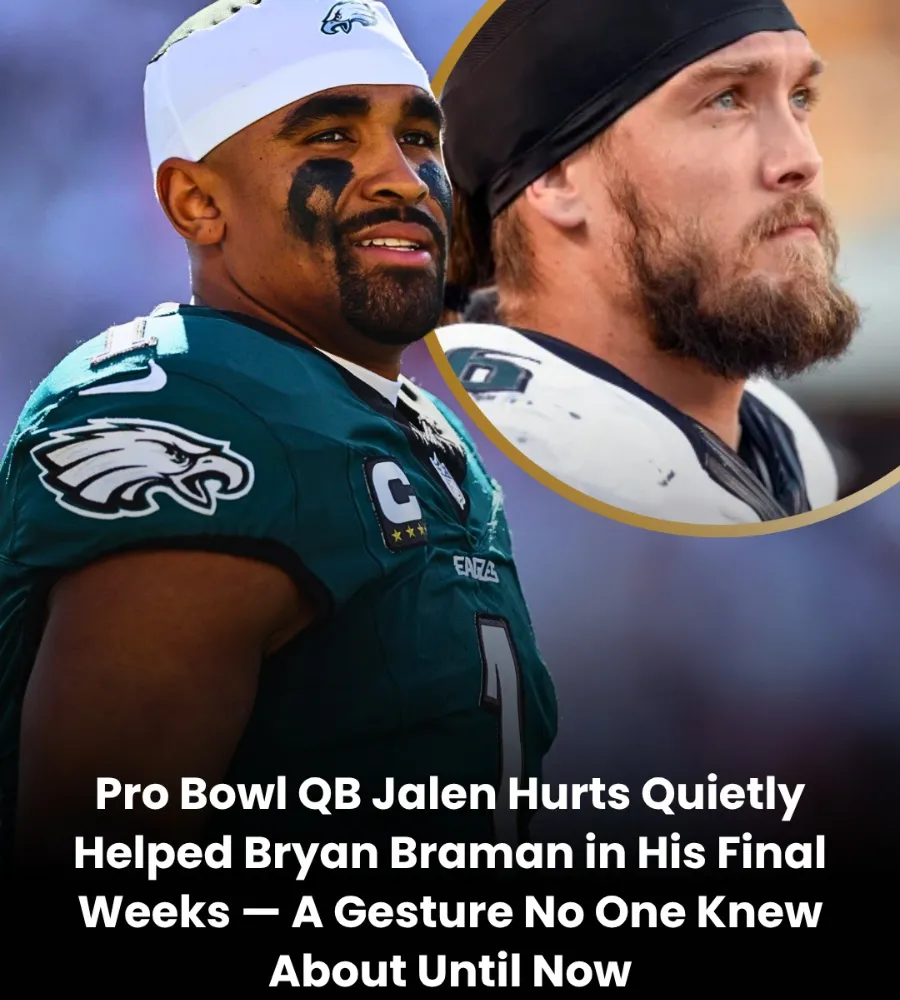 Jalen Hurts’ Silent Tribute: The Quiet Act of Compassion That’s Breaking Hearts Across the NFL