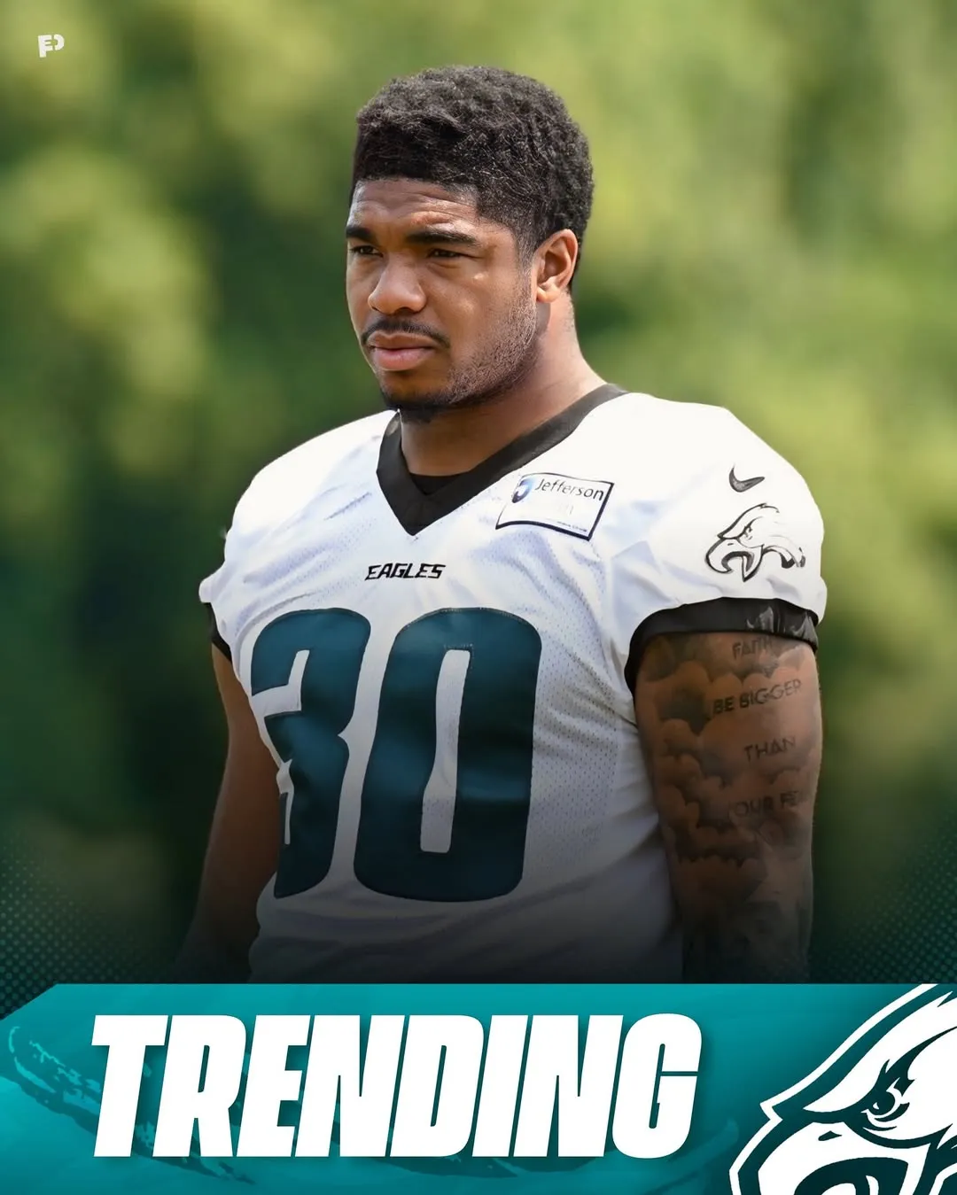 Eagles' rookie Jihaad Campbell eases any injury concerns with latest comment
