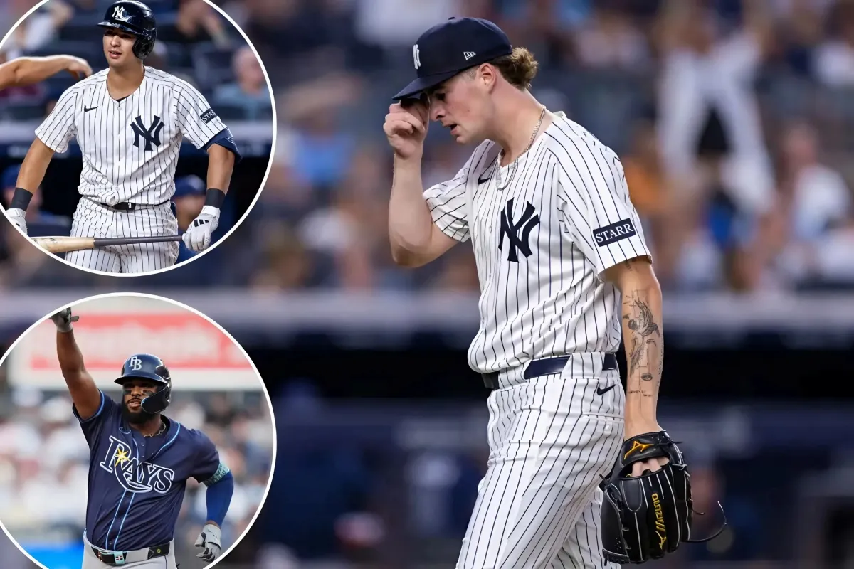 Yankees in trouble before G-hour: Cam Schlittler disappoints, spreads money in loss to Rays - lulu