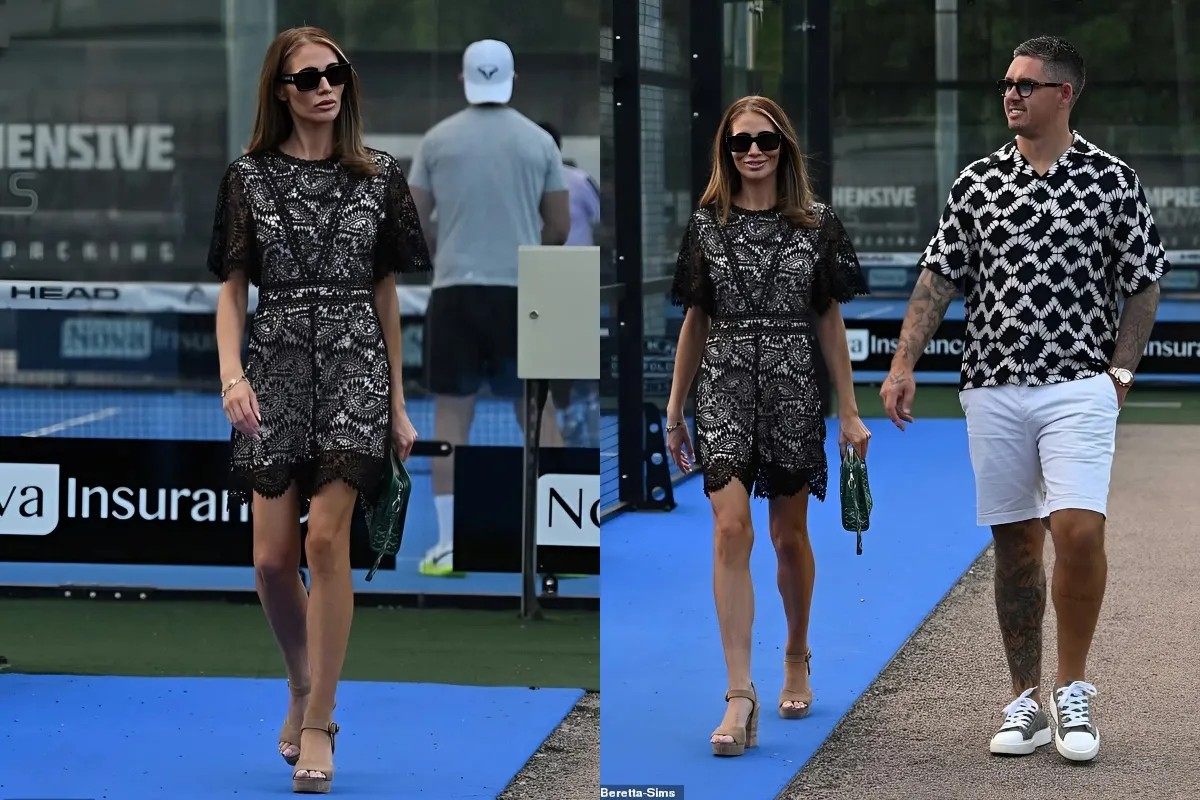 Amy Childs displays her extreme weight loss in a lace minidress during day out with fiancé Billy Delbosq after 'calling off their wedding' liennhi