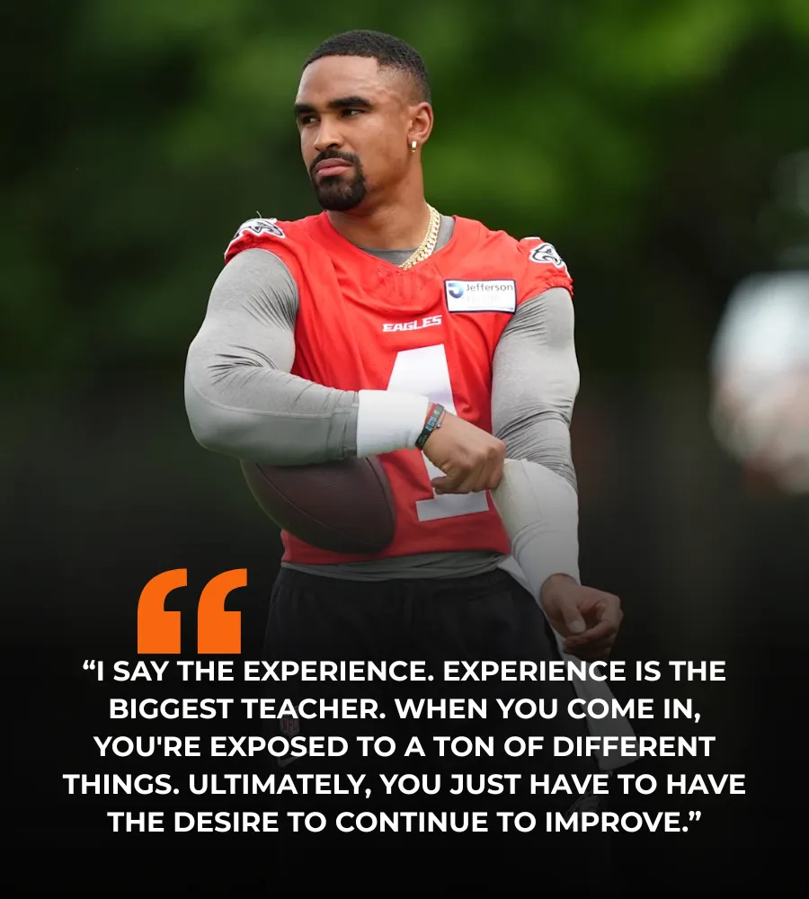 Jalen Hurts Reveals Biggest Change Of Eagles Career