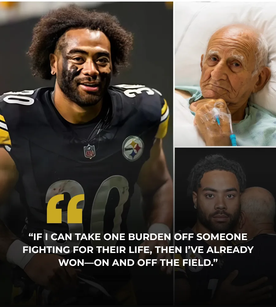 Jaylen Warren Stuns Fans With Heroic Gesture, Pays Hospital Bills for 50 Cancer Patients in Pittsburgh