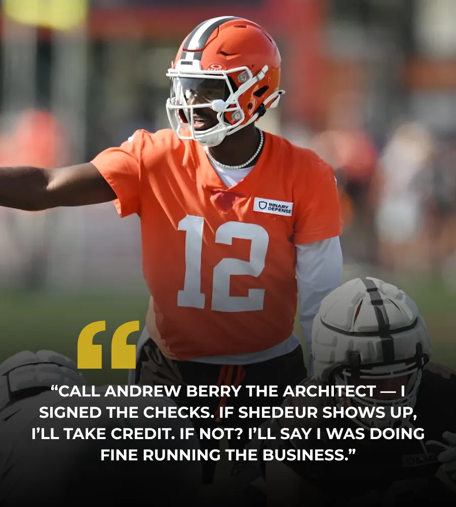 Owner Haslam distances himself from Shedeur pick — fans speculate GM vs owner power play