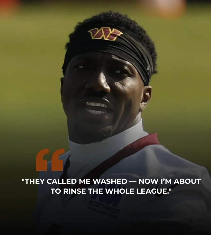 Deebo Samuel brushes off offseason criticism: ‘People need something to talk about’ — now he’s ready to shine with Commanders.