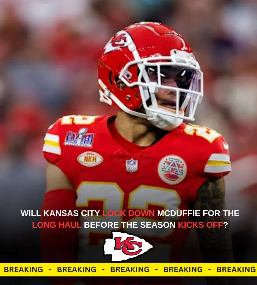 Chiefs Aiming To Extend CB Trent McDuffie Before Week 1