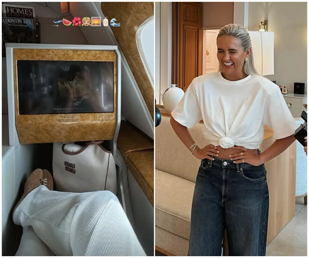 A day on Centre Court, a £14,000-a-night romantic break in Dubai, and weekly hair and manicure appointments...Molly-Mae Hague's summer of 'no fun' revealed - suong