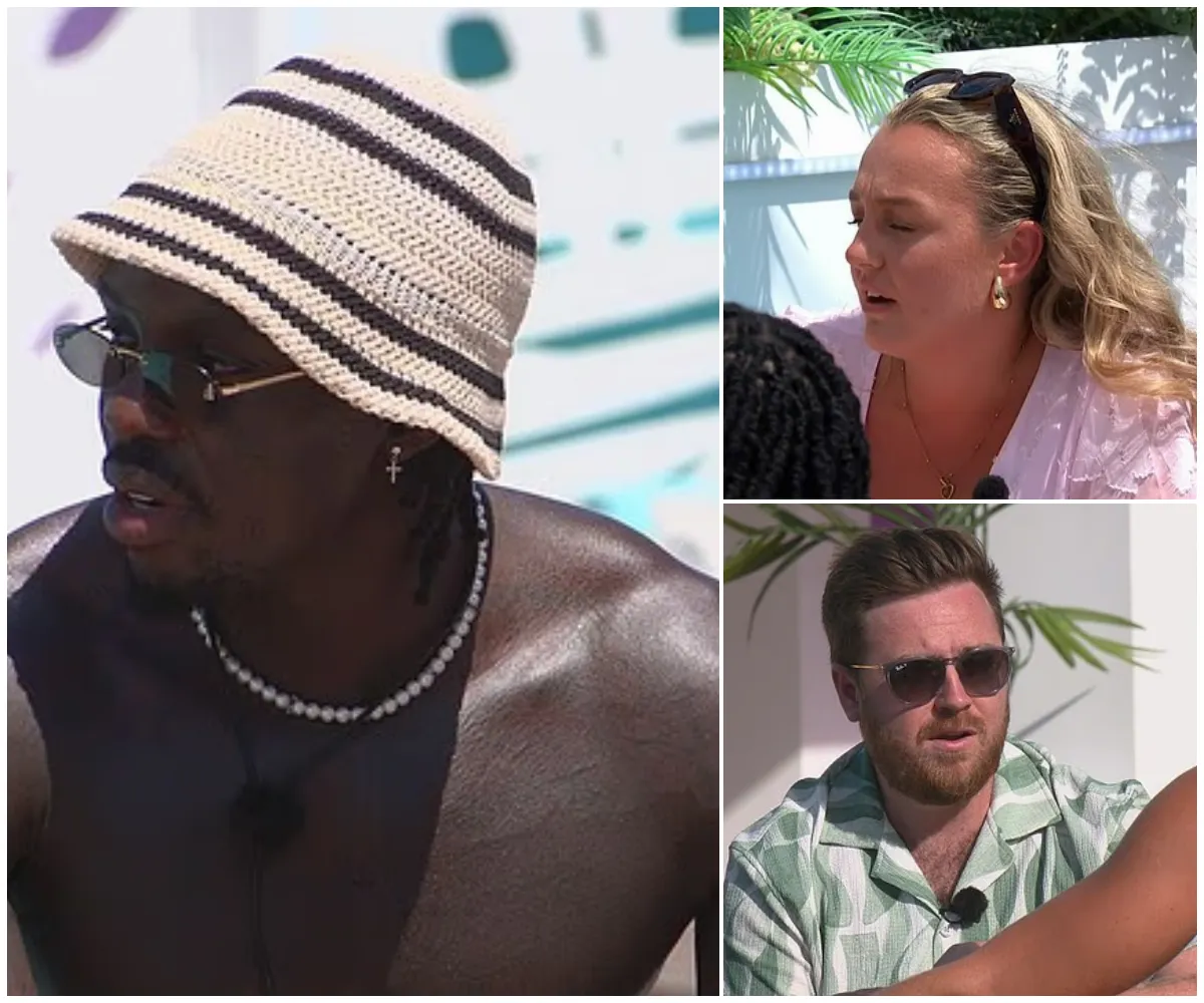 ‘You let him get away with a lot, though — why?’ — Love Island fans predict the downfall of Dejon just one week before the final as Harry's brother and Meg's sister both reveal some home truths whilst his own family... - suong