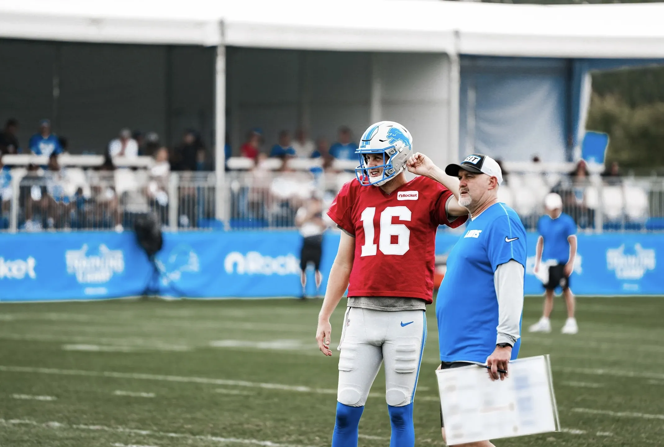 The new wrinkle that John Morton wants to add to the Lions offense is something a lot of people think Jared Goff can’t do