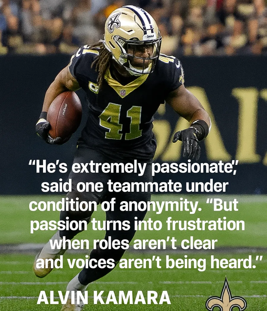 LOCKER ROOM DRAMA: Alvin Kamara Reportedly Clashes with Saints Teammates Over Offensive Role