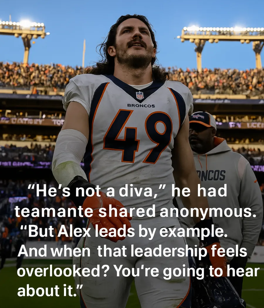 LOCKER ROOM TENSION IN DENVER? Alex Singleton Reportedly Clashes with Broncos Coaches Over Leadership Role