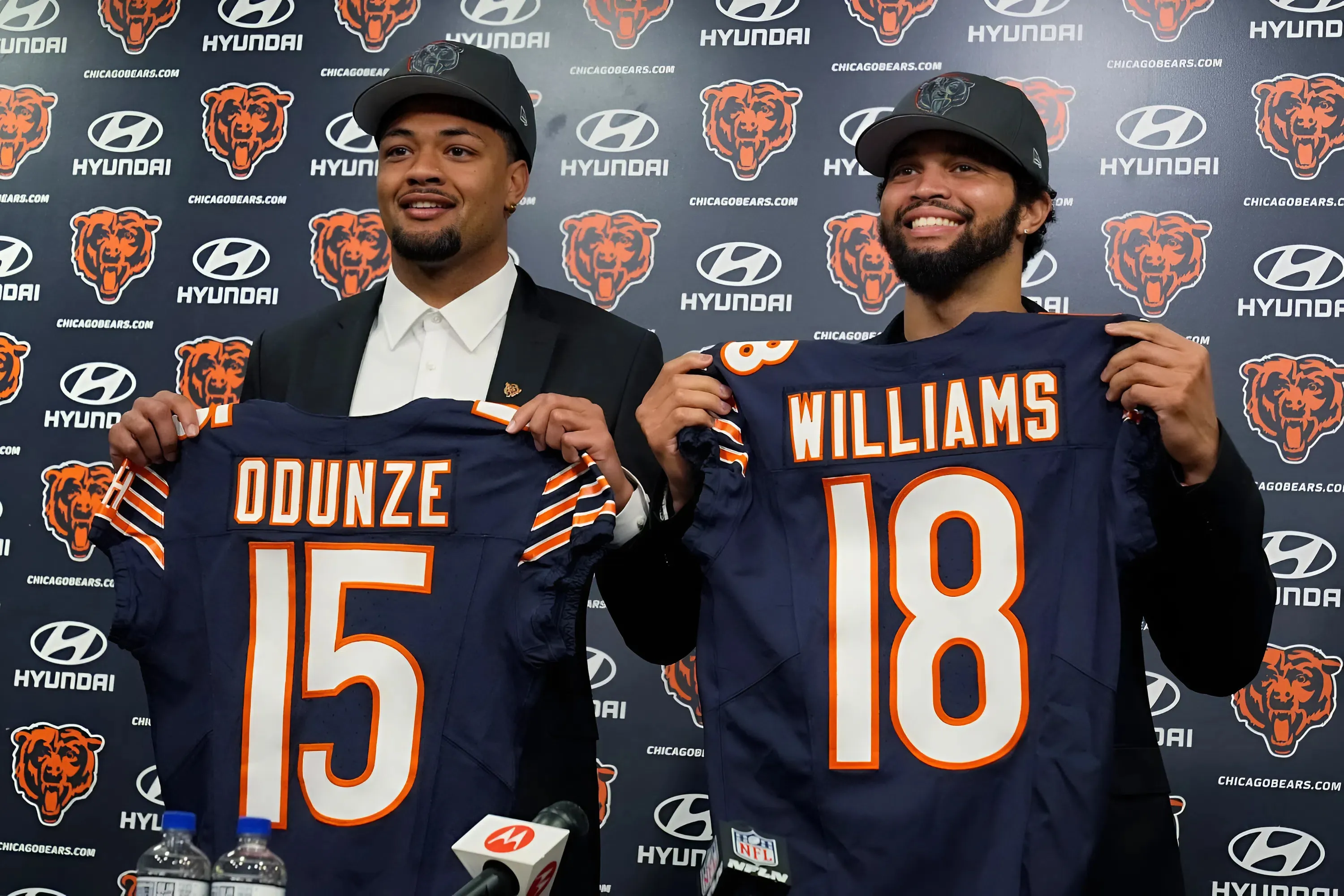 Bears’ Rome Odunze Playfully Takes Shot at New Teammate: ‘I Hate Him’