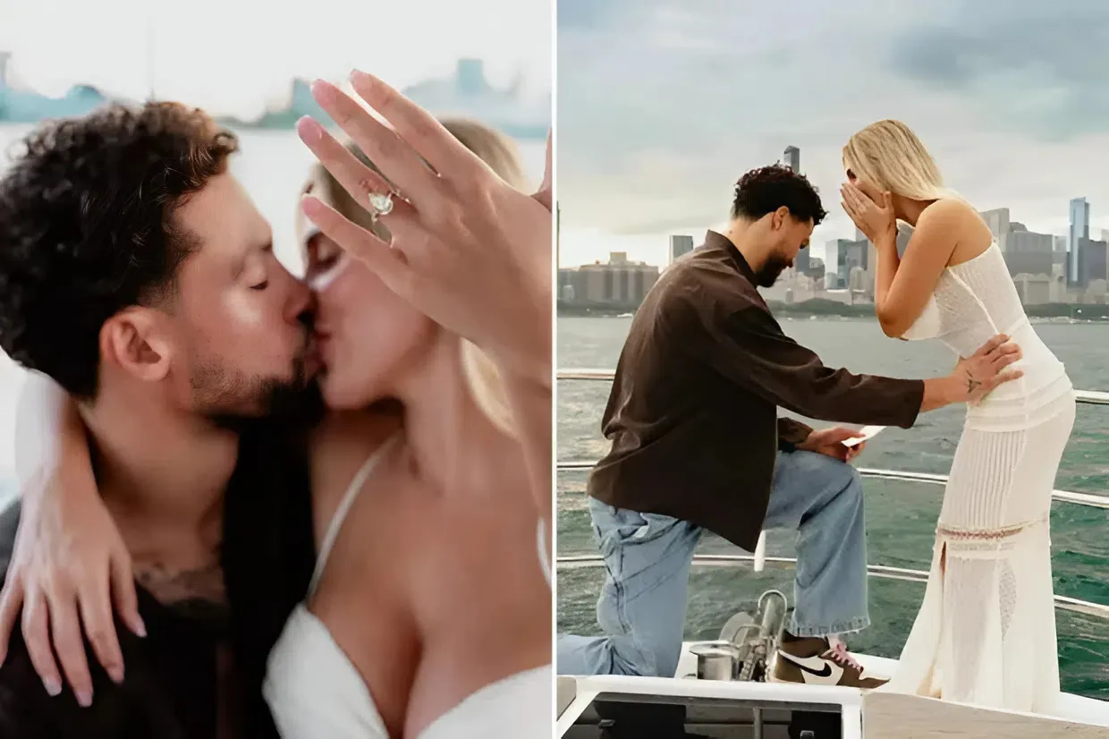 Love Island’s Ellie Brown reveals she’s engaged to her boyfriend as she shows off sparkling engagement ring