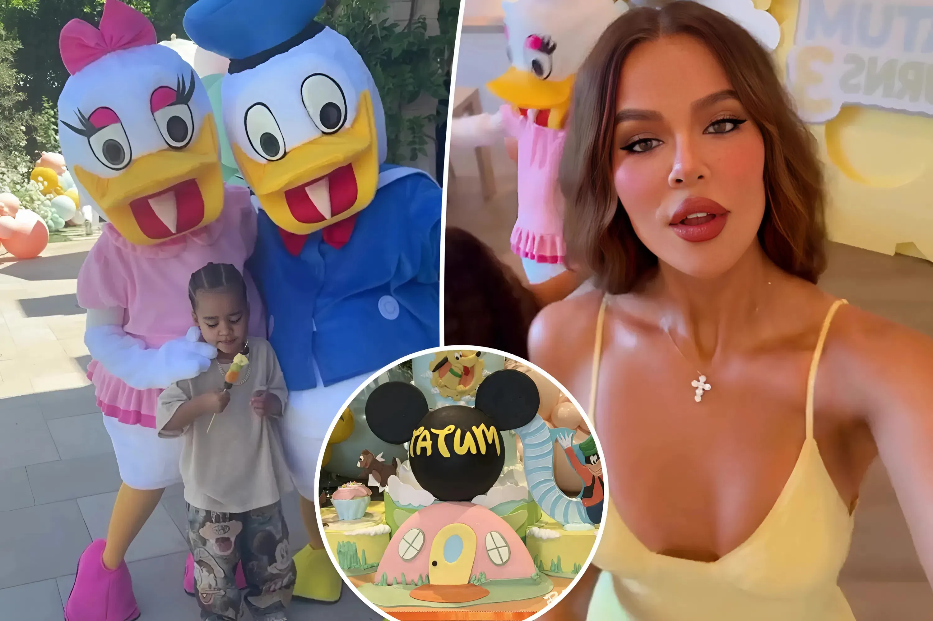 Inside Khloé Kardashian's extravagant Disney-themed bash for her son Tatum's 3rd birthday