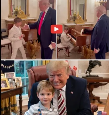 Ivanka Trump Shares Sweet Video of Son Theo Playing Piano for Grandfather President Trump at the White House