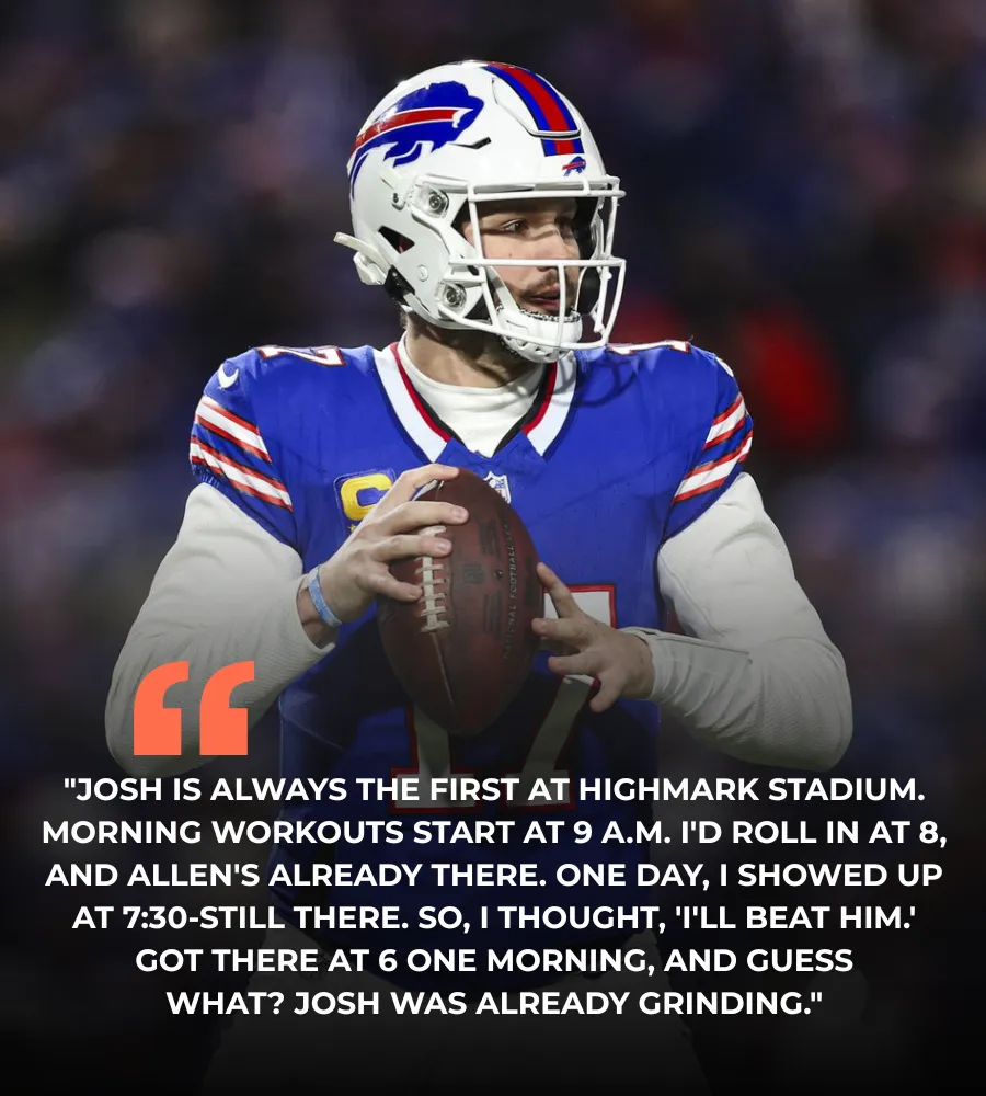 Buffalo Bills Rising Star Keon Coleman in Awe of Josh Allen’s Relentless Leadership: “I Tried to Beat Him to the Stadium—Didn’t Happen”
