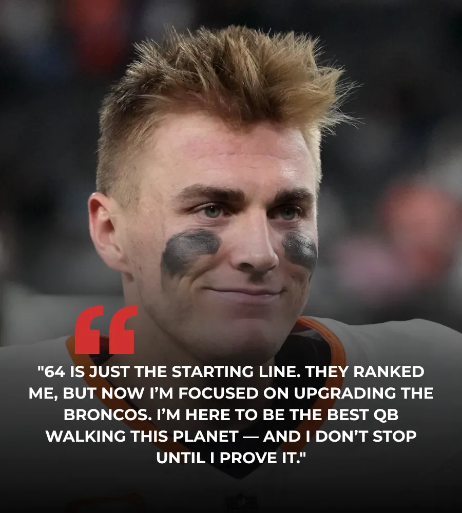 Bo Nix sets bold vision: ‘I’m here to be the best QB walking this planet’ after breaking into NFL Top 100