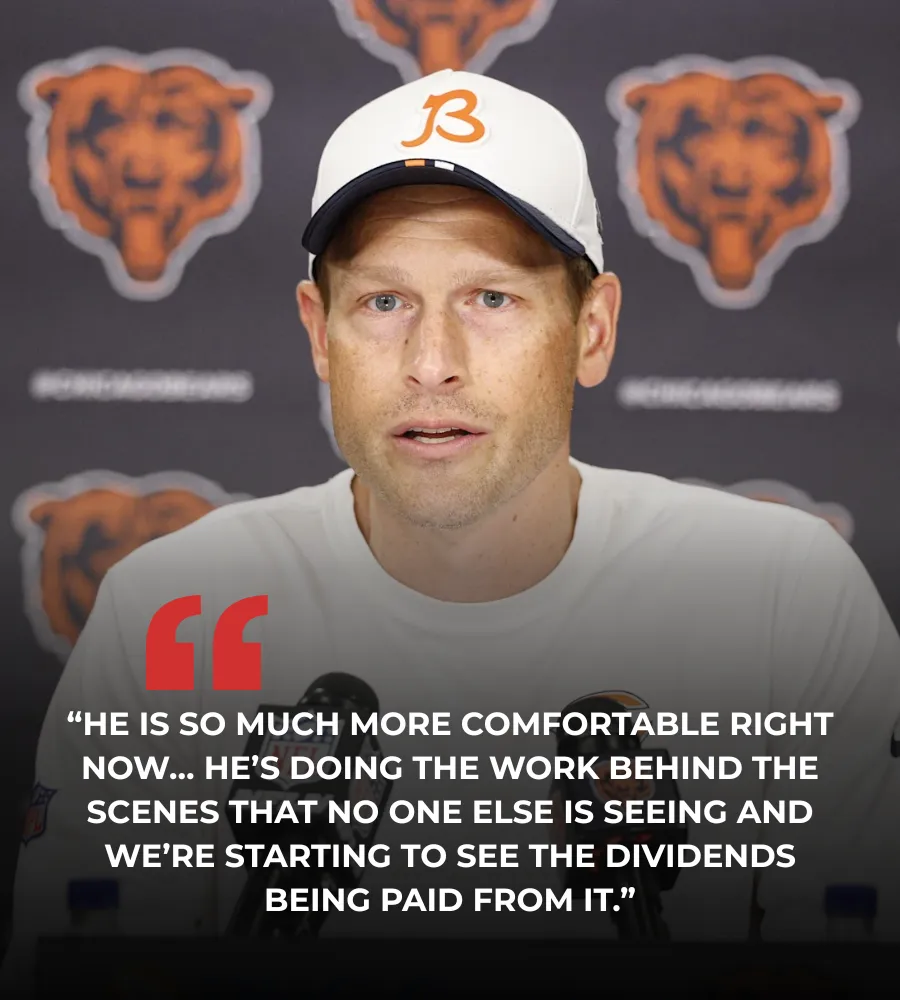 Ben Johnson Declares: ‘Caleb Williams Is So Much More Comfortable’—Bears QB Growth Ignites Camp Optimism