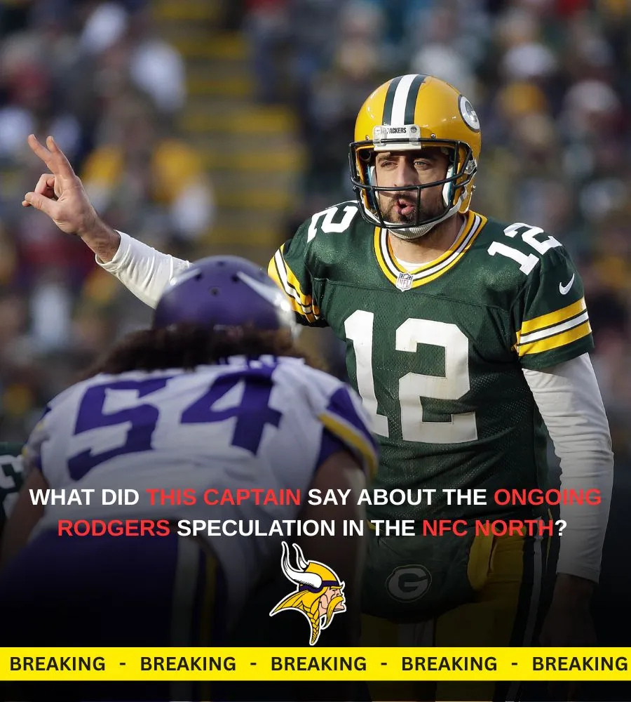 Vikings team captain didn’t hold back when asked about Aaron Rodgers rumors