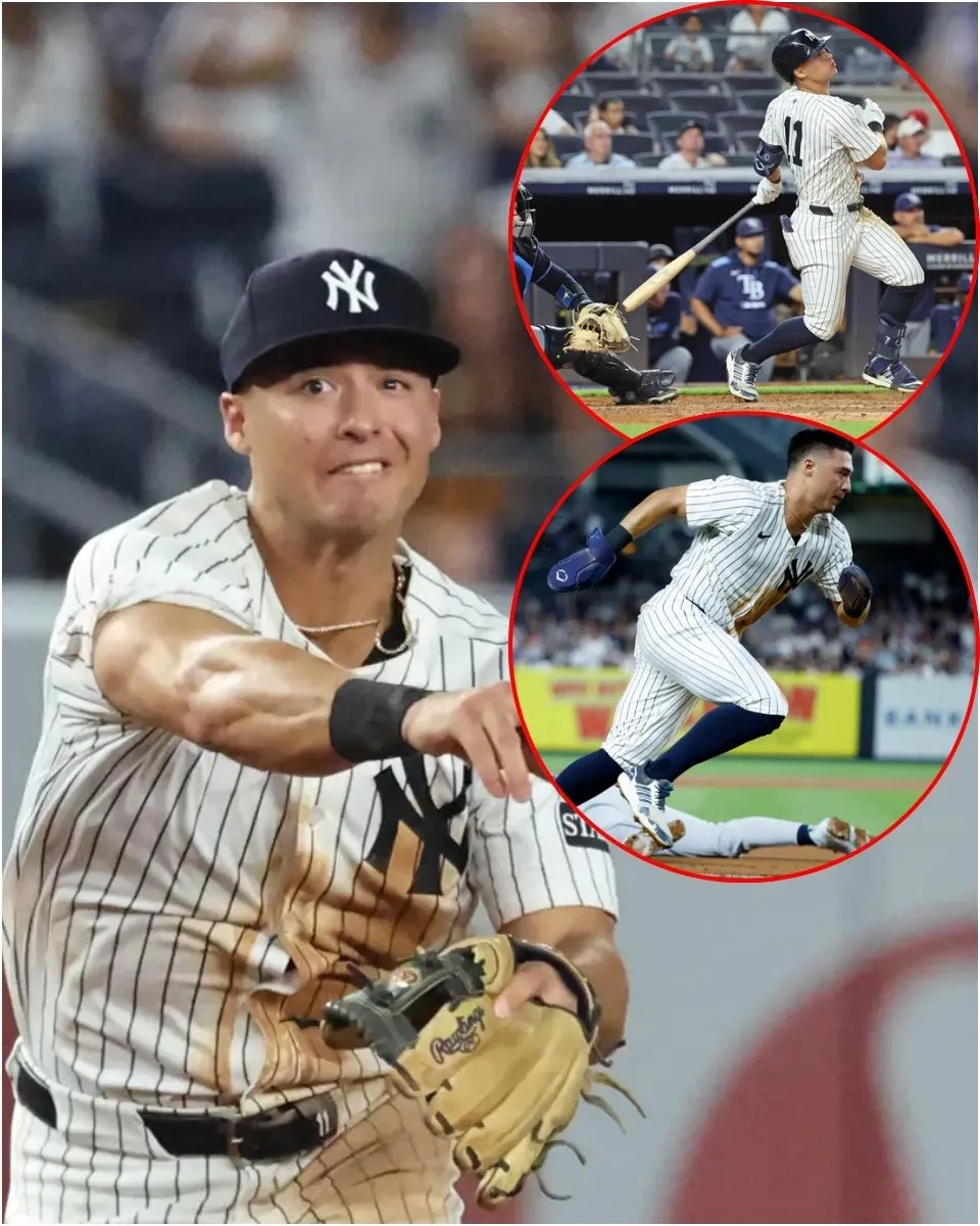 Anthony Volpe’s roller coaster night at center of Yankees’ wild win over Rays