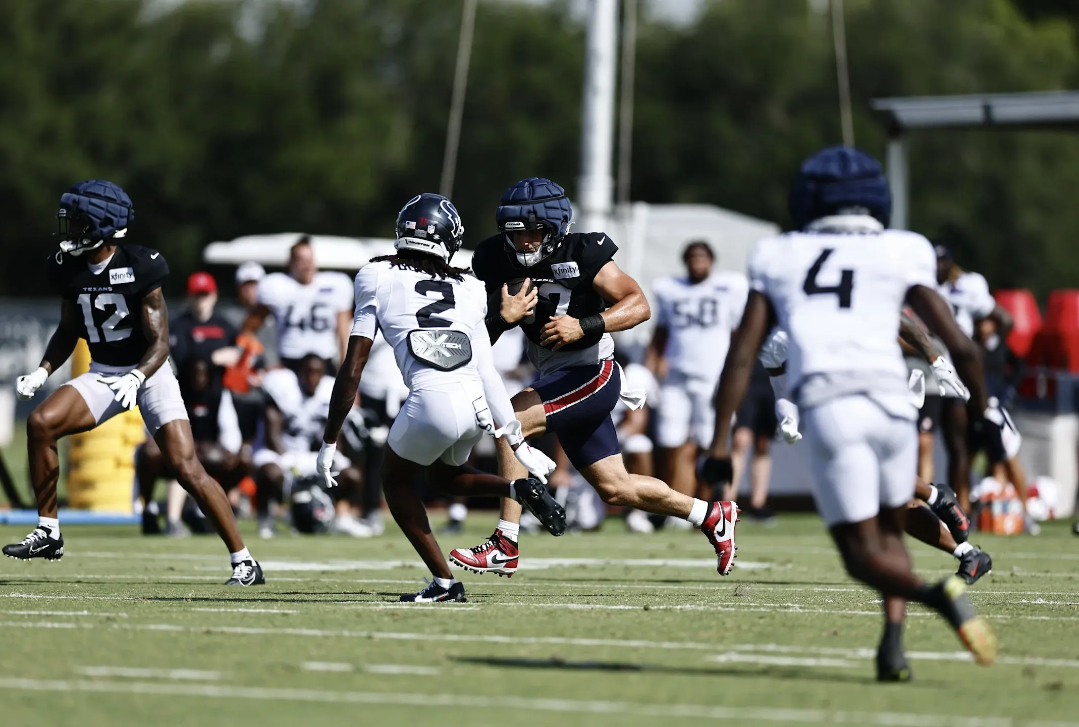 Texans' young star is living up to a new nickname in training camp after forcing C.J. Stroud into a mistake