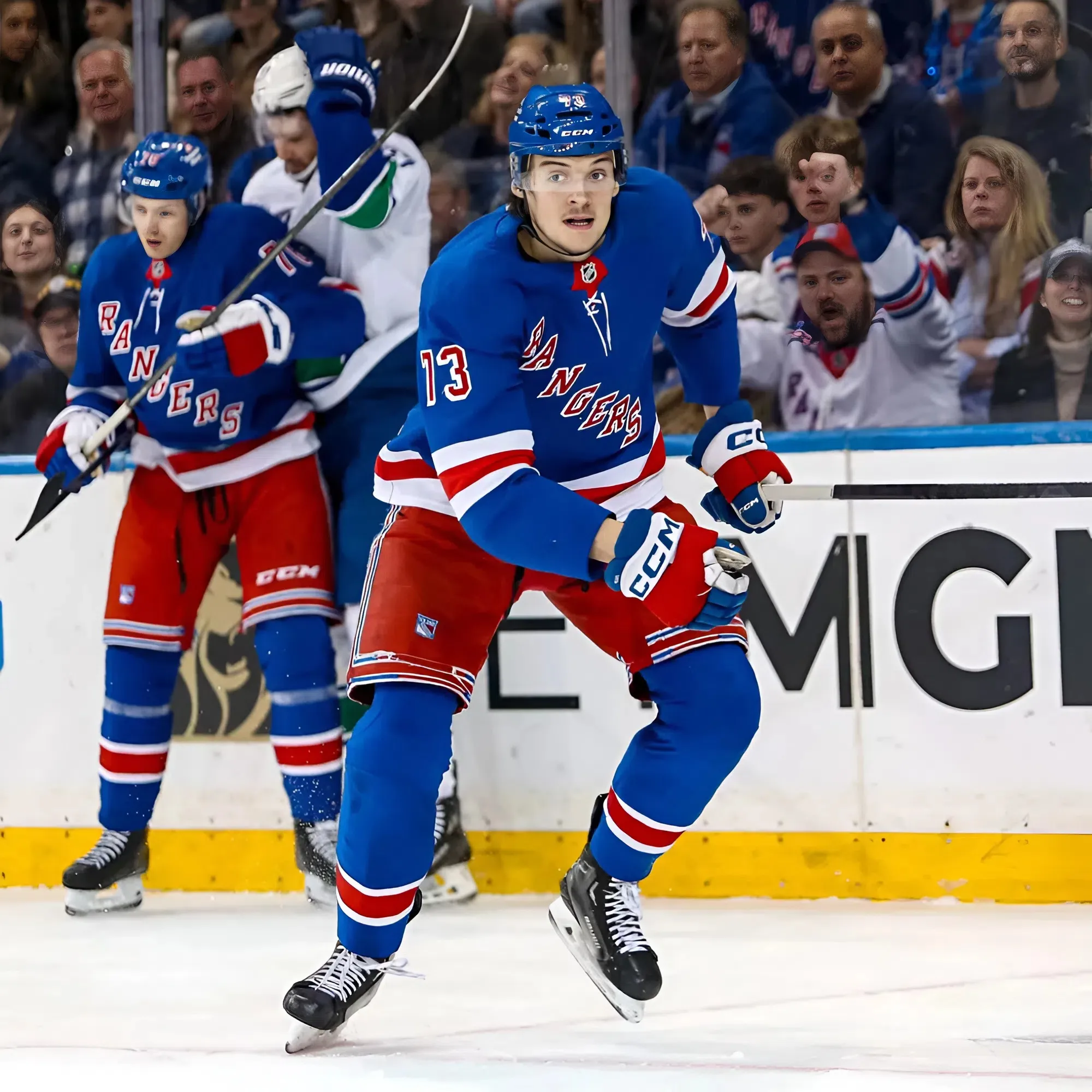 Regardless Of His New Contract Extension, Matt Rempe Is Not Guaranteed A Consistent Spot In The Rangers' Lineup