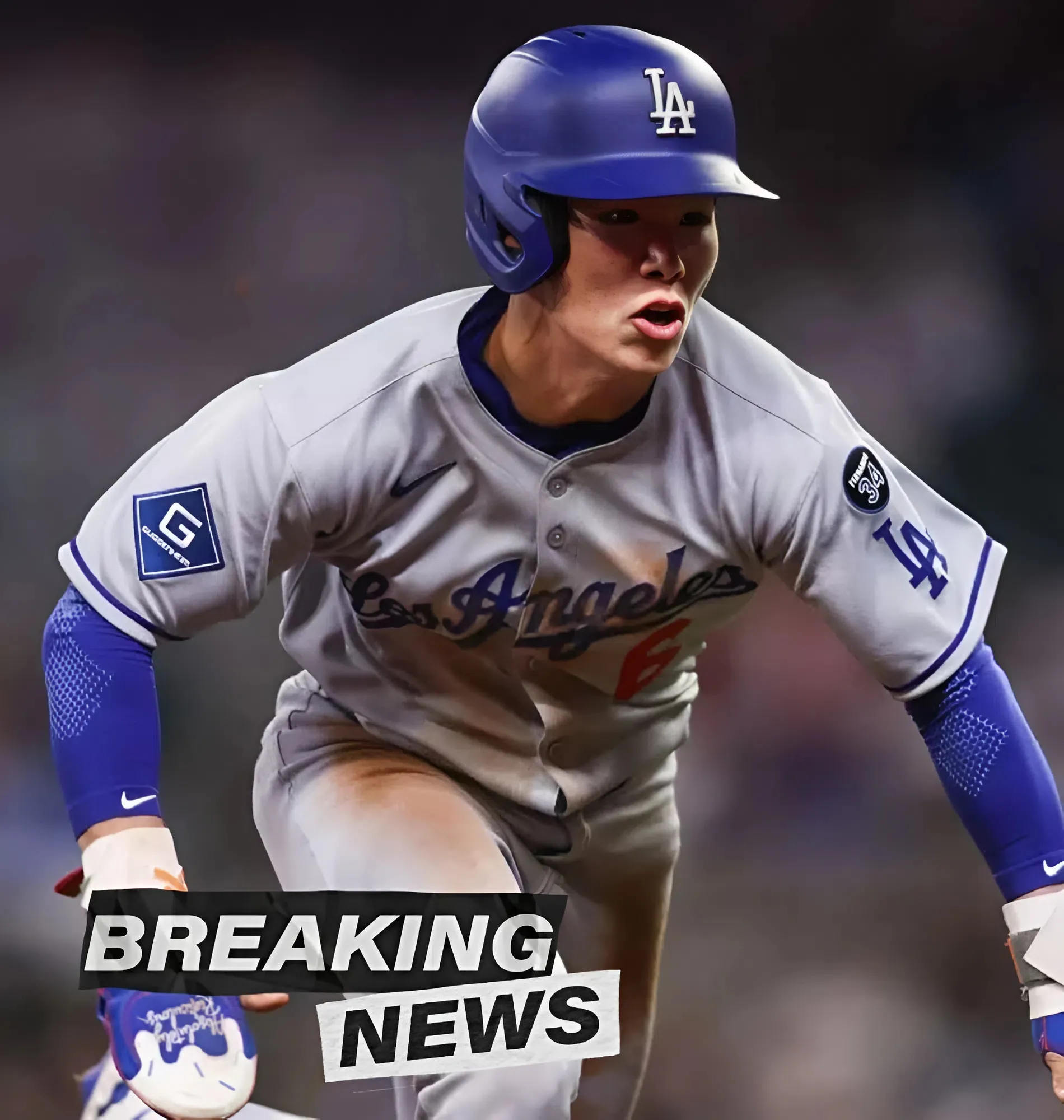 Dodgers place promising rookie on IL with shoulder bursitis