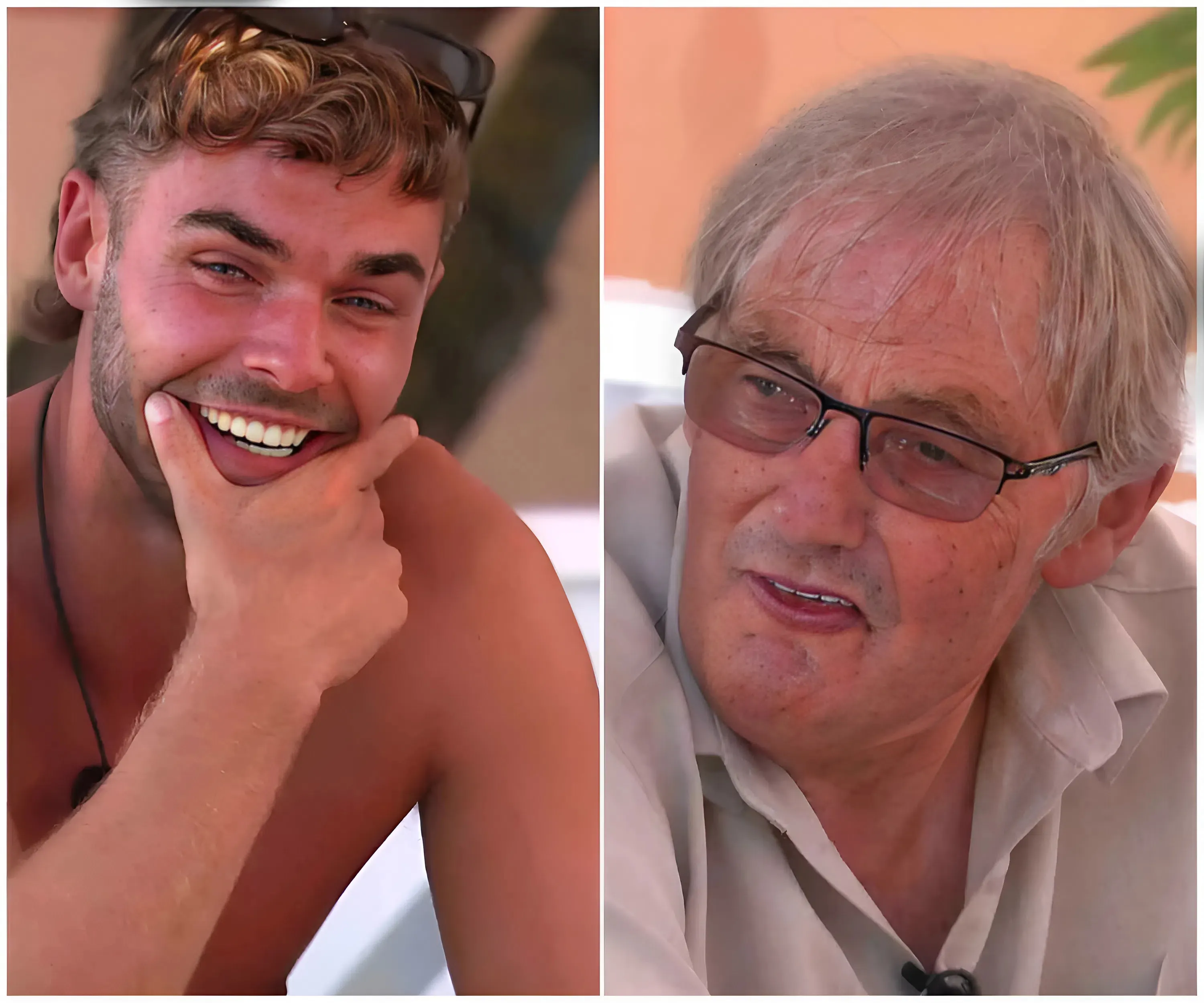 Watch Helena’s ‘adorable’ dad steal the show with hilarious swipe at Harry as he comforts tearful daughter