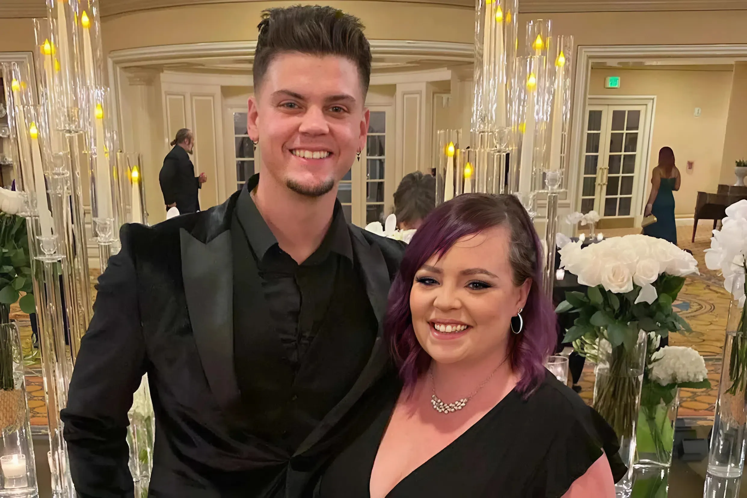 Teen Mom’s Tyler Baltierra shows off bulge again in just a skintight red thong as wife Catelynn posts raunchy new photos