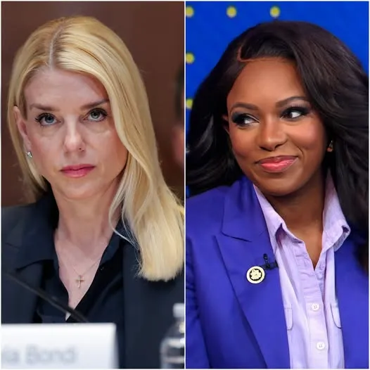 "Pam Bondi told Jasmine Crockett, ‘Go back to Africa’ — but her response left America speechless.