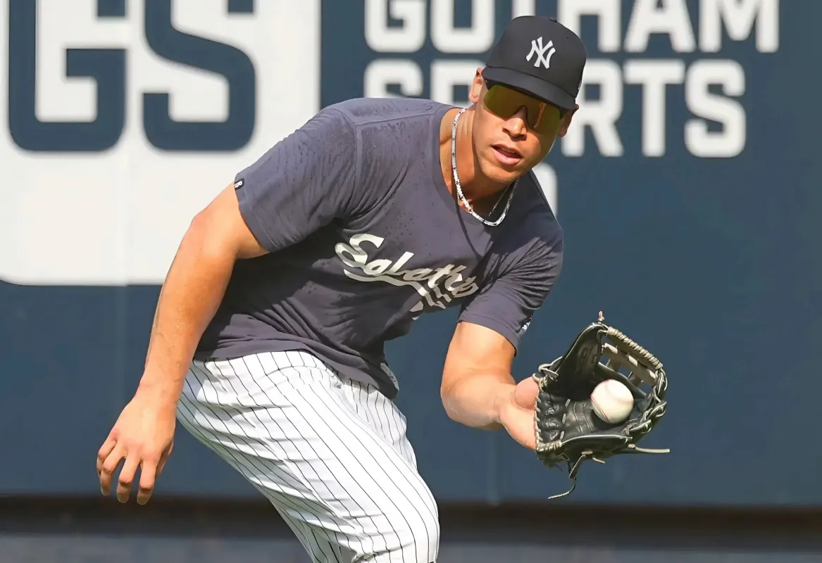 Aaron Judge and Giancarlo Stanton Team Up for Intensive Outfield Training Sessions with the Yankeesn - lulu