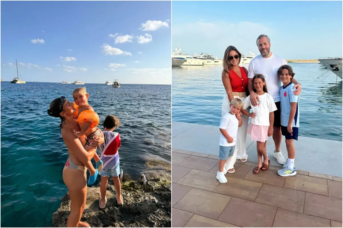 Samantha Faiers hits back after HUGE backlash to her kids never wearing suncream ngocc