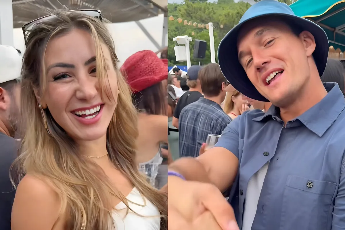Juliana Pasquarosa & Tyler Cameron Link Up for TikTok Trend and Bachelor Nation Reacts tram