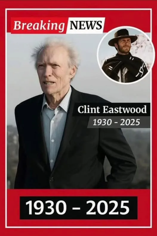 HT1. 30 minutes ago in California, Clint Eastwood has been confirmed as…