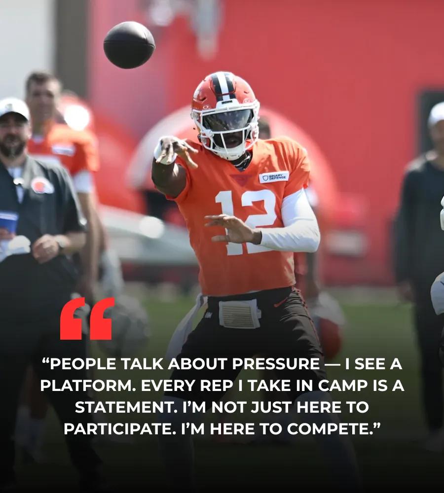 Shedeur Sanders Seizes Browns Opportunity After Pickett Injury