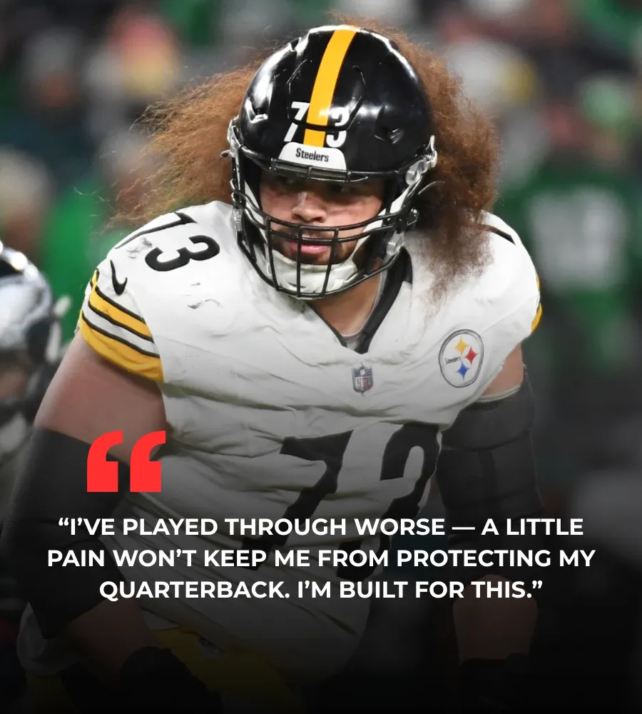 Isaac Seumalo Silences Doubts After Injury Scare at Steelers Camp