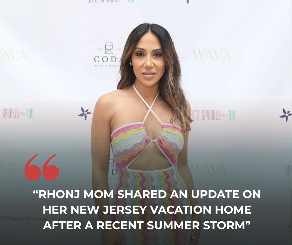 Melissa Gorga Reveals the “Aftermath” of a "Tornado" at Her Shore House