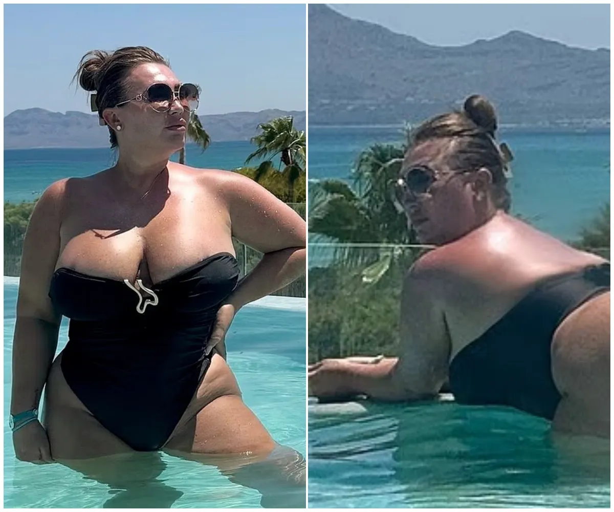 ‘I feel like my body looks abnormal’ — Lauren Goodger flaunts shocking post-surgery curves in thong swimsuit during Portugal getaway as she admits she “hates” her massive bum and boobs and plans full reversal - suong