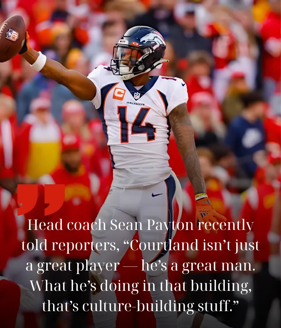 Courtland Sutton Quietly Becomes the Broncos' Unsung Locker Room Leader — But Not for the Reason You Think