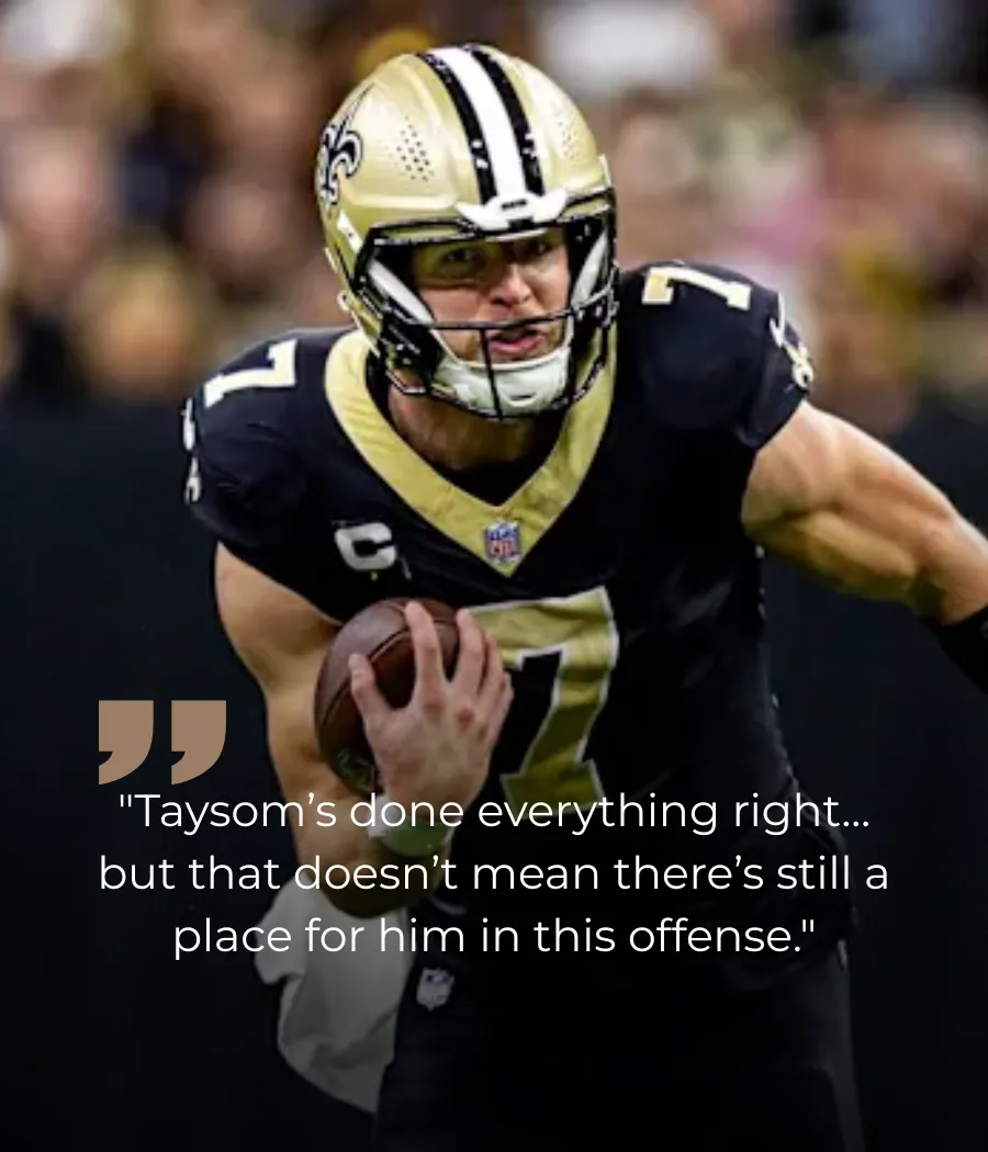 Taysom Hill’s Future With Saints Sparks Debate After Kellen Moore’s Vague Update