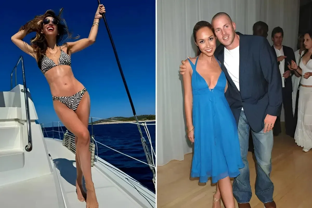Myleene Klass looks amazing in barely-there bikini after claiming ex cheated with a celebrity on her ngocc