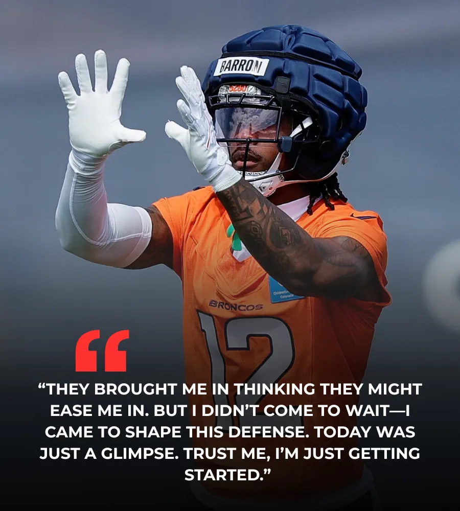 Riley Moss Shares 'Smart' Impression of Broncos' Rookie CB Jahdae Barron