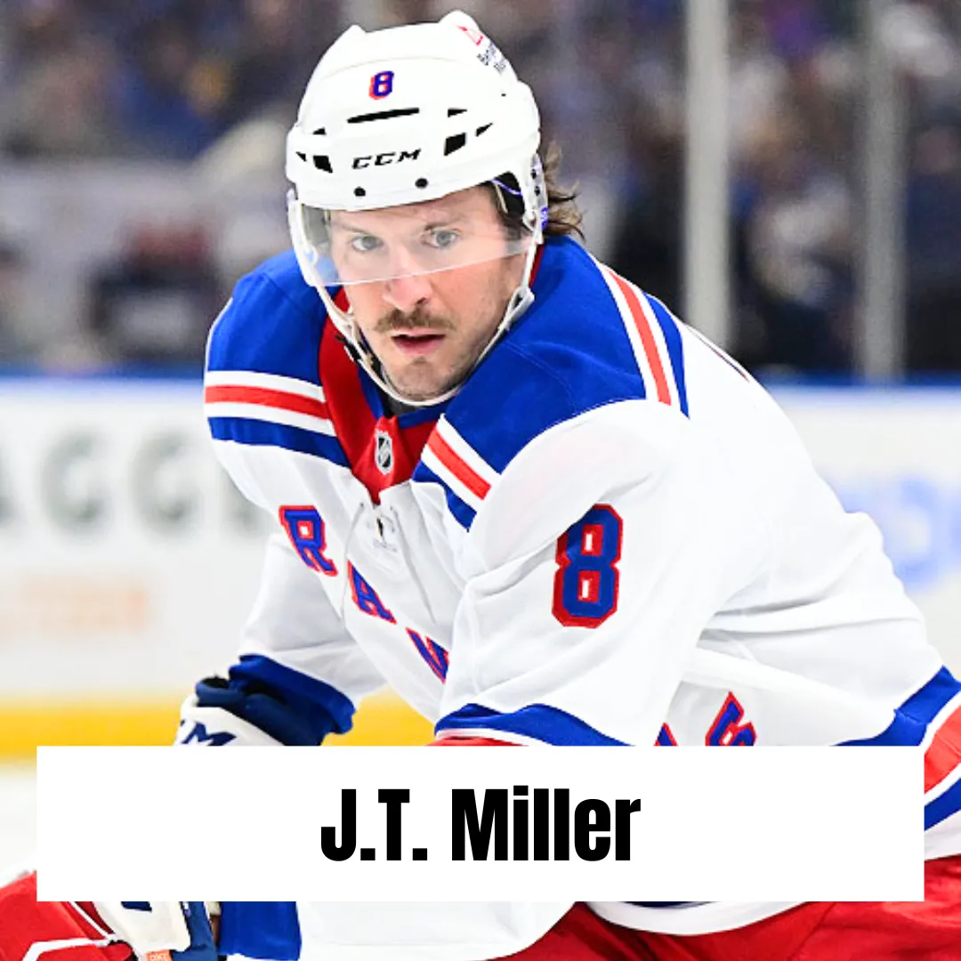 The Rangers Should Choose Between J.T. Miller, Adam Fox, Or Vincent Trocheck To Become The Team's Next Captain