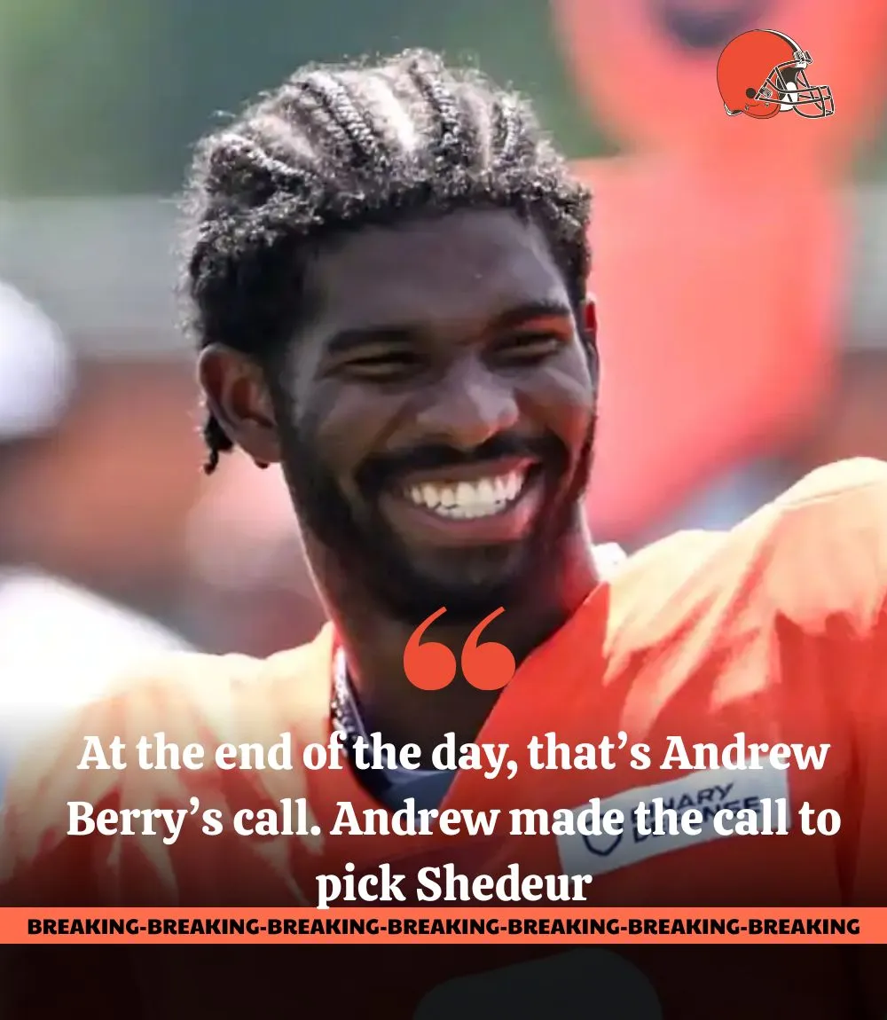 Browns Called Out Over Shedeur Sanders Stance